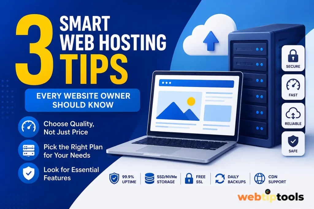 3 Smart Web Hosting Tips Every Website Owner Should Know